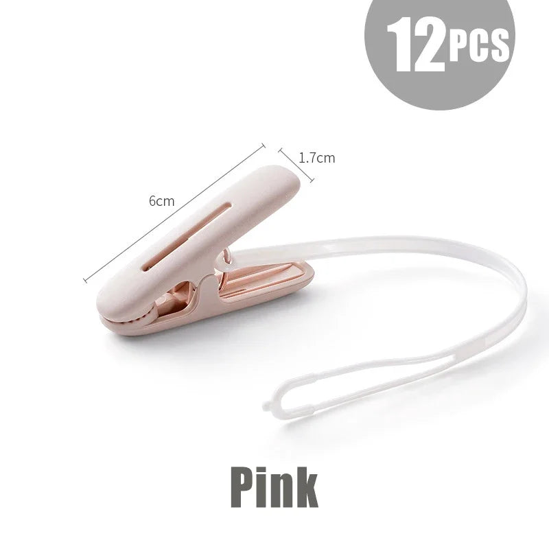 Mini pince à linge plastique multifonction – Lot de 12 - Aéraly