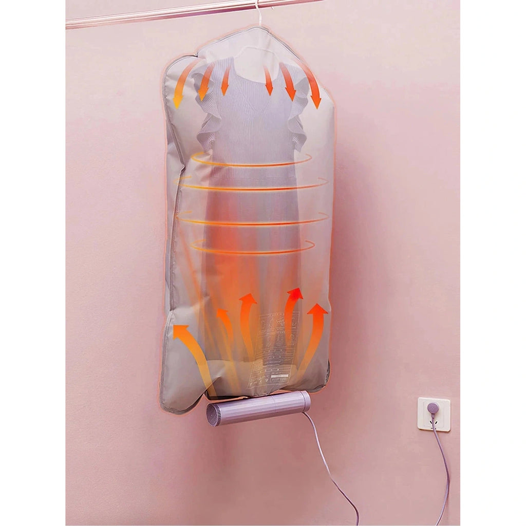 Mini sèche linge portable électrique compact - vêtements et chaussures - Aéraly