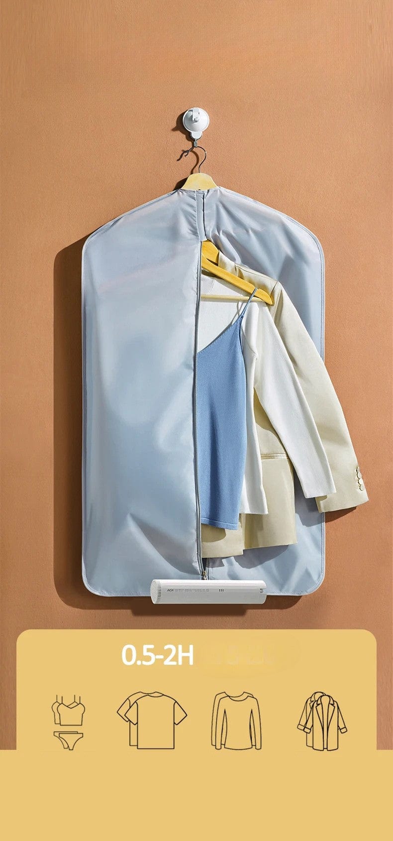 Mini sèche linge portable électrique vêtements et chaussures