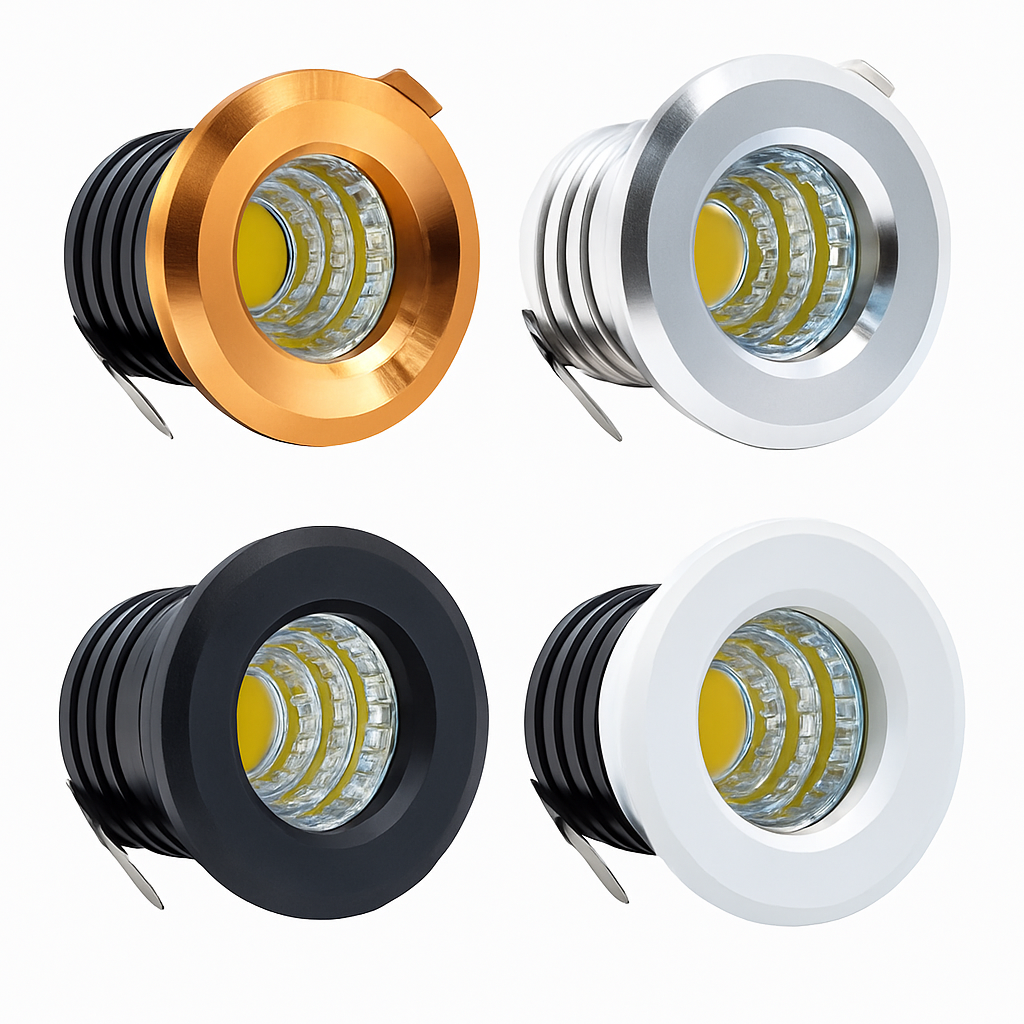Mini spot LED encastrable technologie COB MICRA