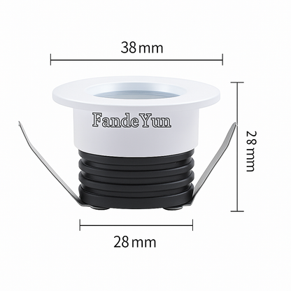 Mini spot LED encastrable technologie COB MICRA