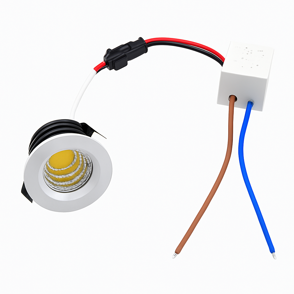 Mini spot LED encastrable technologie COB MICRA