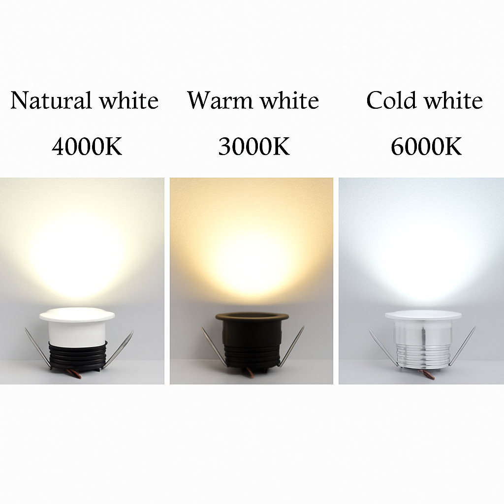 Mini spot LED encastrable technologie COB MICRA