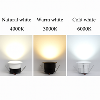 Mini spot LED encastrable technologie COB MICRA
