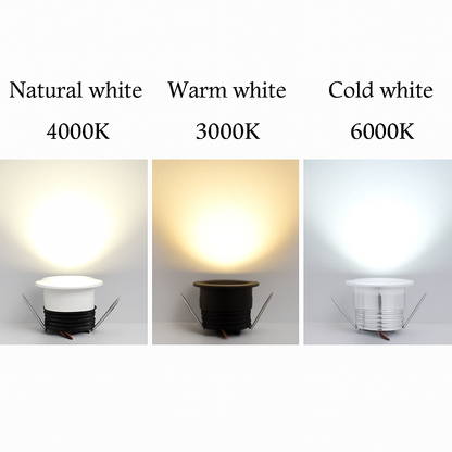 Mini spot LED encastrable technologie COB MICRA