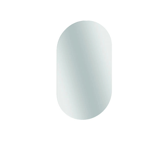 Miroir ovale sans cadre 50x90