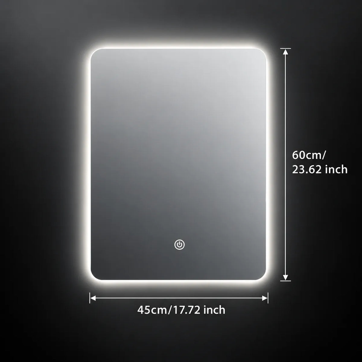 LUMEA — Miroir de Salle de Bain Rétroéclairé LED