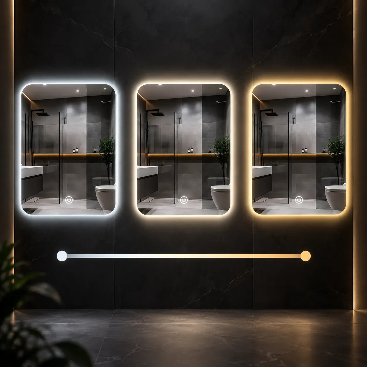 LUMEA — Miroir de Salle de Bain Rétroéclairé LED