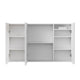 CLARYSE - Armoire Miroir 3 Portes LED Anti-Buée, Prise Intégrée, 100cm