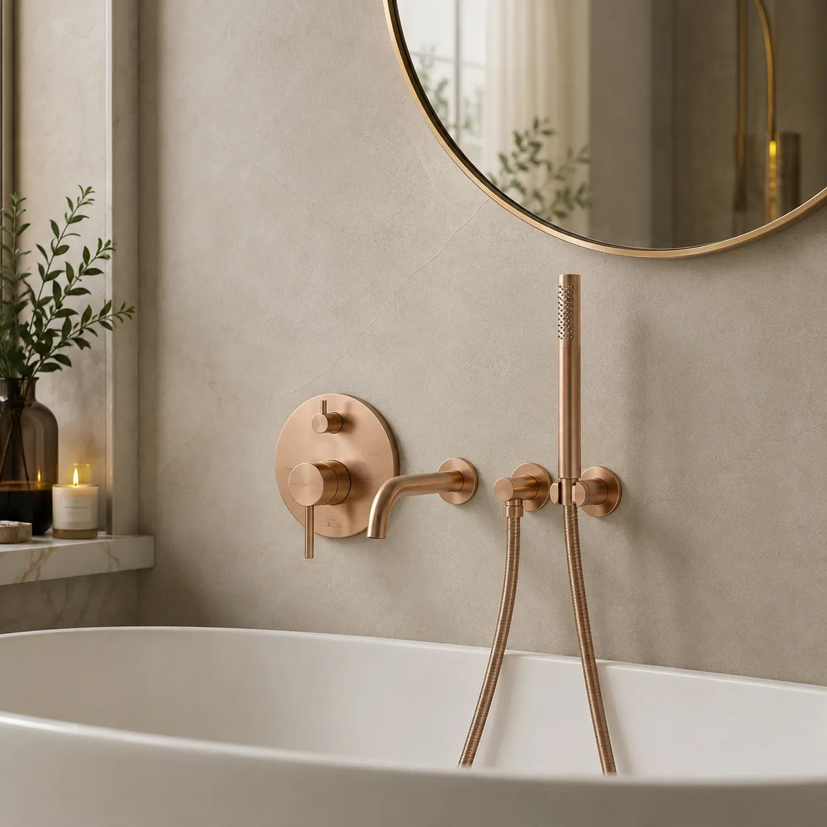 DILUVIO - Mitigeur de Bain Thermostatique Encastré