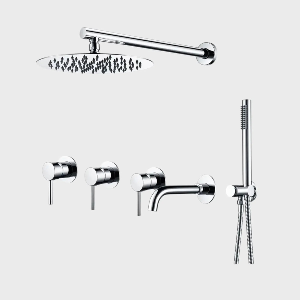 FLUENZA - Kit de Douche-Bain Encastré