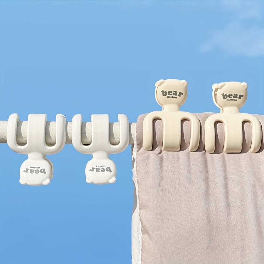 MOD 2/4/6/8pcs Large Windproof Clip, Strong Windproof Quilt Clip, Durable PP Material, Beach Towel Clip, Beach Chair Plastic Clip, Cruise Chair, Heavy Duty Clothes Fixing Hanger, Clothes Pins