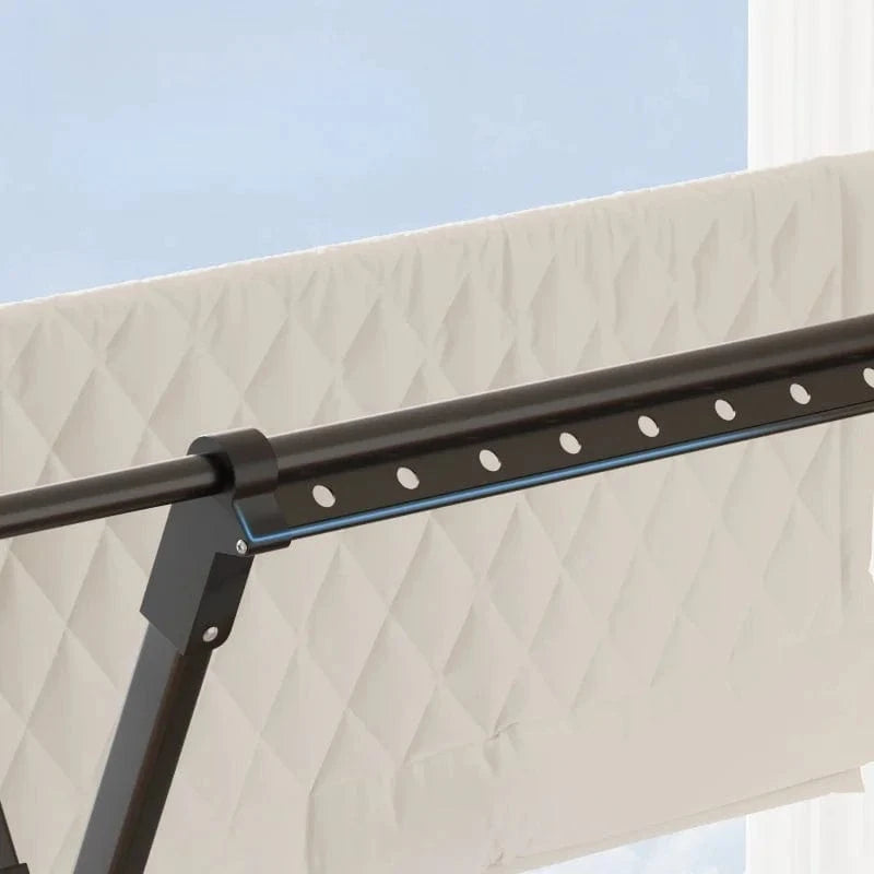 MOD Floor-Standing Household Balcony Folding Clothes Drying Rack Multi-Purpose Indoor And Outdoor Telescopic Clothes Drying Rack