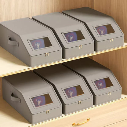 Organisateur de casquettes empilable pour placard maison 4 PCS