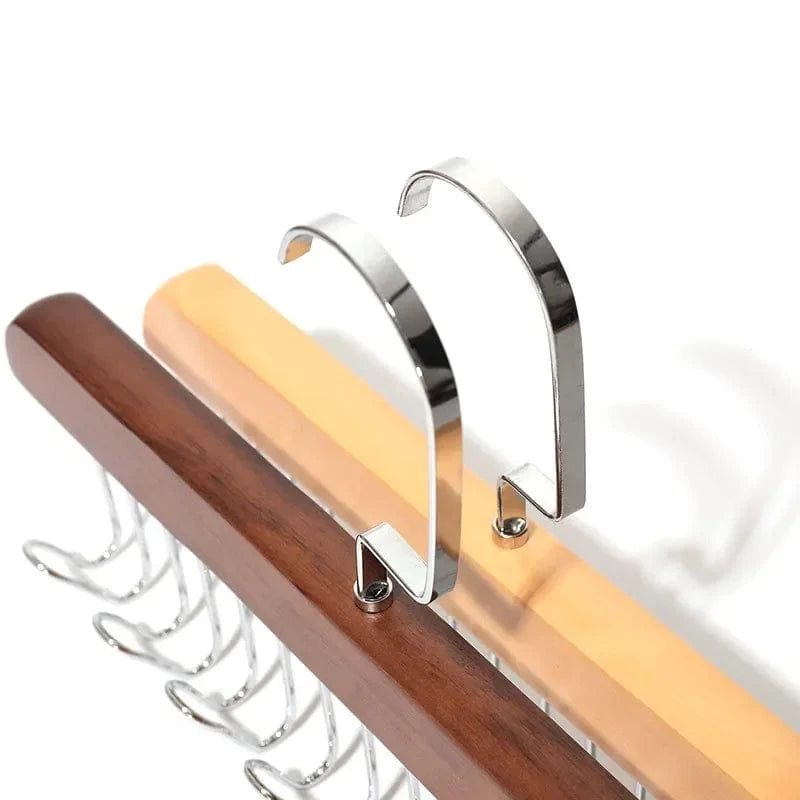 MOD Multi-functional Belt Hanger Clothes Organizer Multifunctional Wooden Underwear Vest Storage Home Dorm Wave Hanger Drying Rack