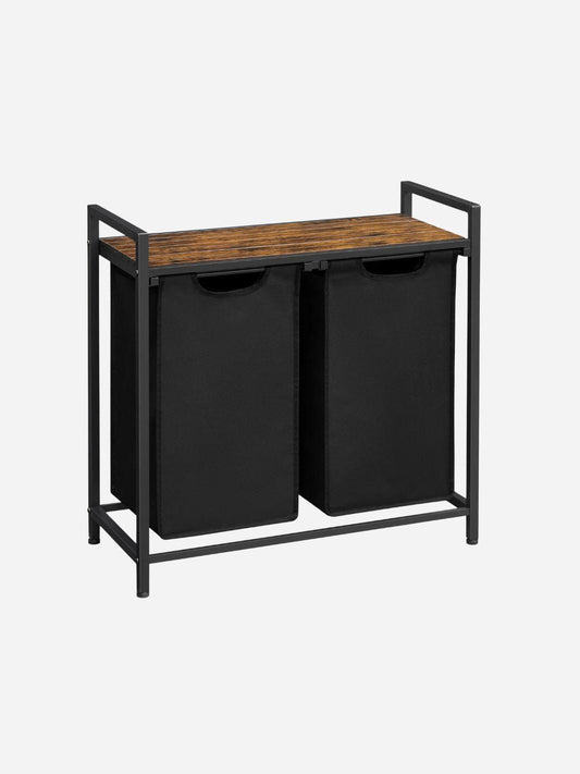 Panier à linge 2 compartiment - Organisez votre linge de manière astucieuse !