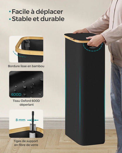 Panier à linge étroit pliable – Gain de place