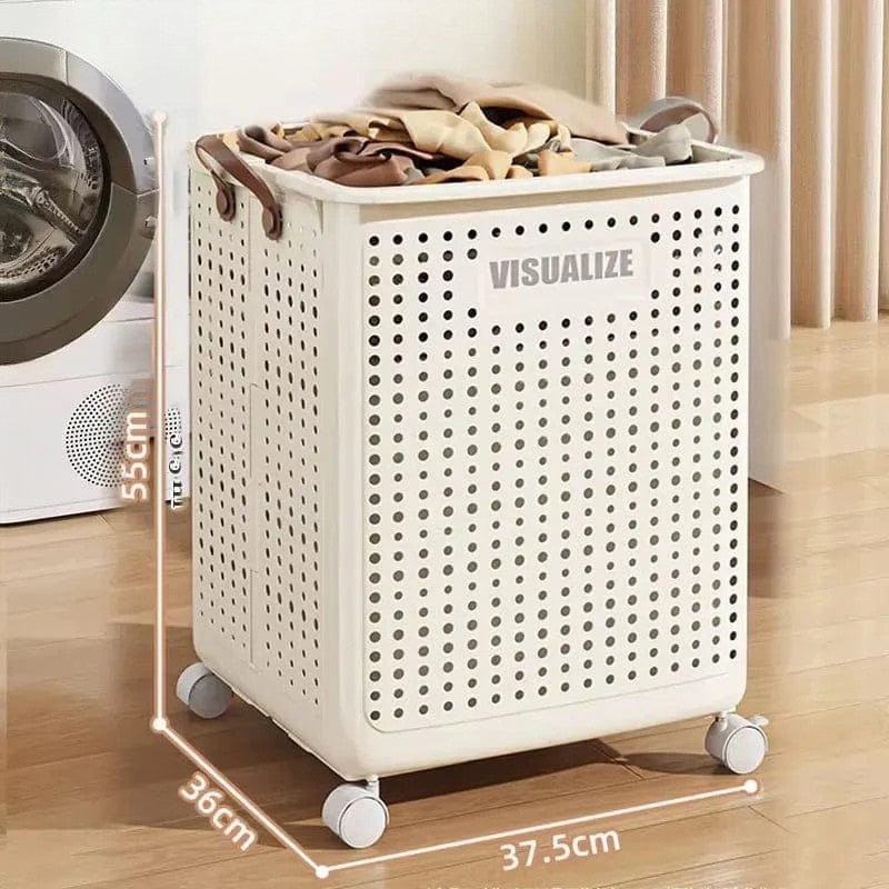 Panier à linge en plastique - Parfait pour simplifier votre quotidien !