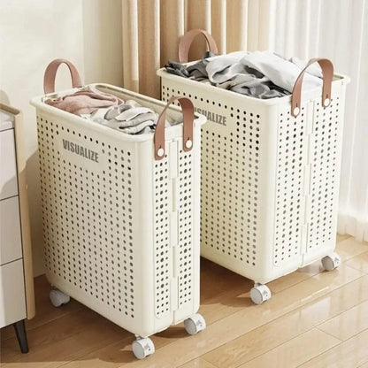 Panier à linge en plastique - Parfait pour simplifier votre quotidien !