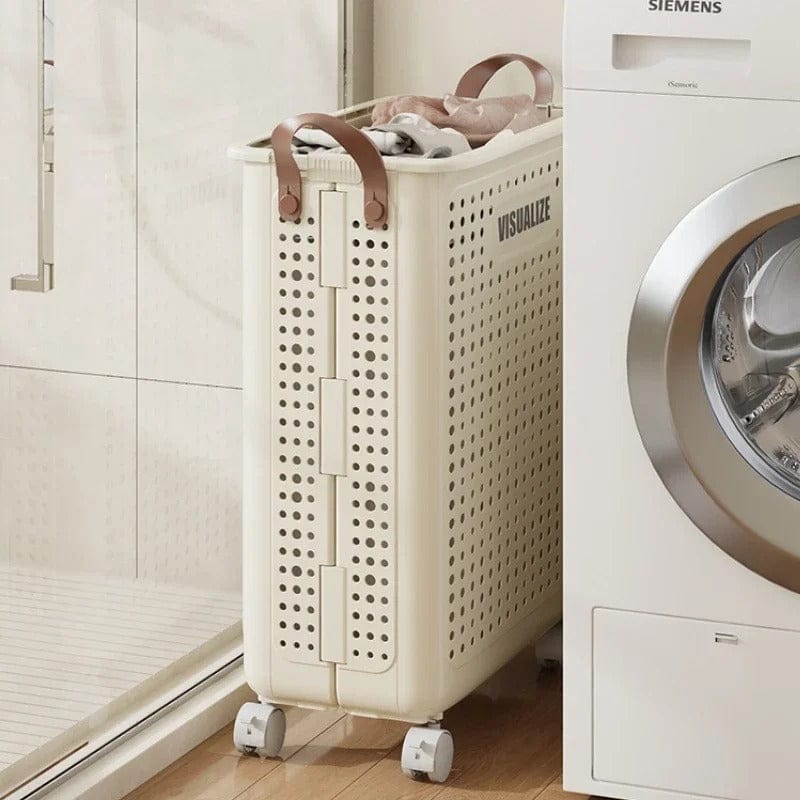 Panier à linge en plastique - Parfait pour simplifier votre quotidien !