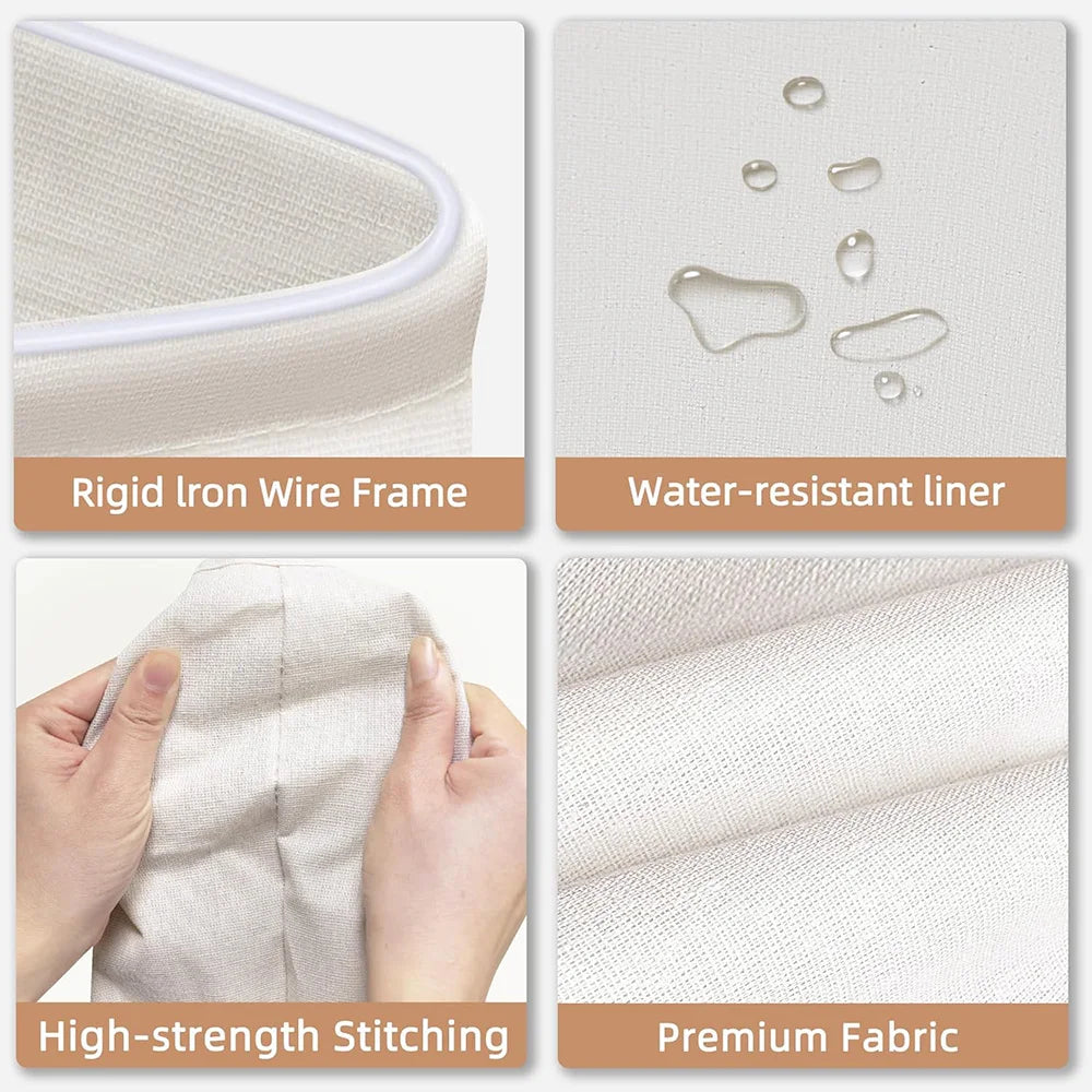Panier linge pliable rangement salle bain - Organisez facilement votre buanderie - Aéraly