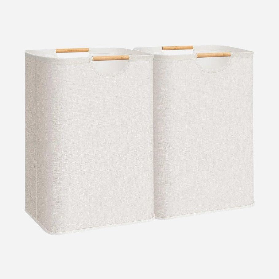 Panier linge pliable rangement salle bain - Organisez facilement votre buanderie - Aéraly