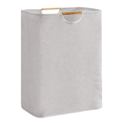 Panier linge pliable rangement salle bain - Organisez facilement votre buanderie Gris