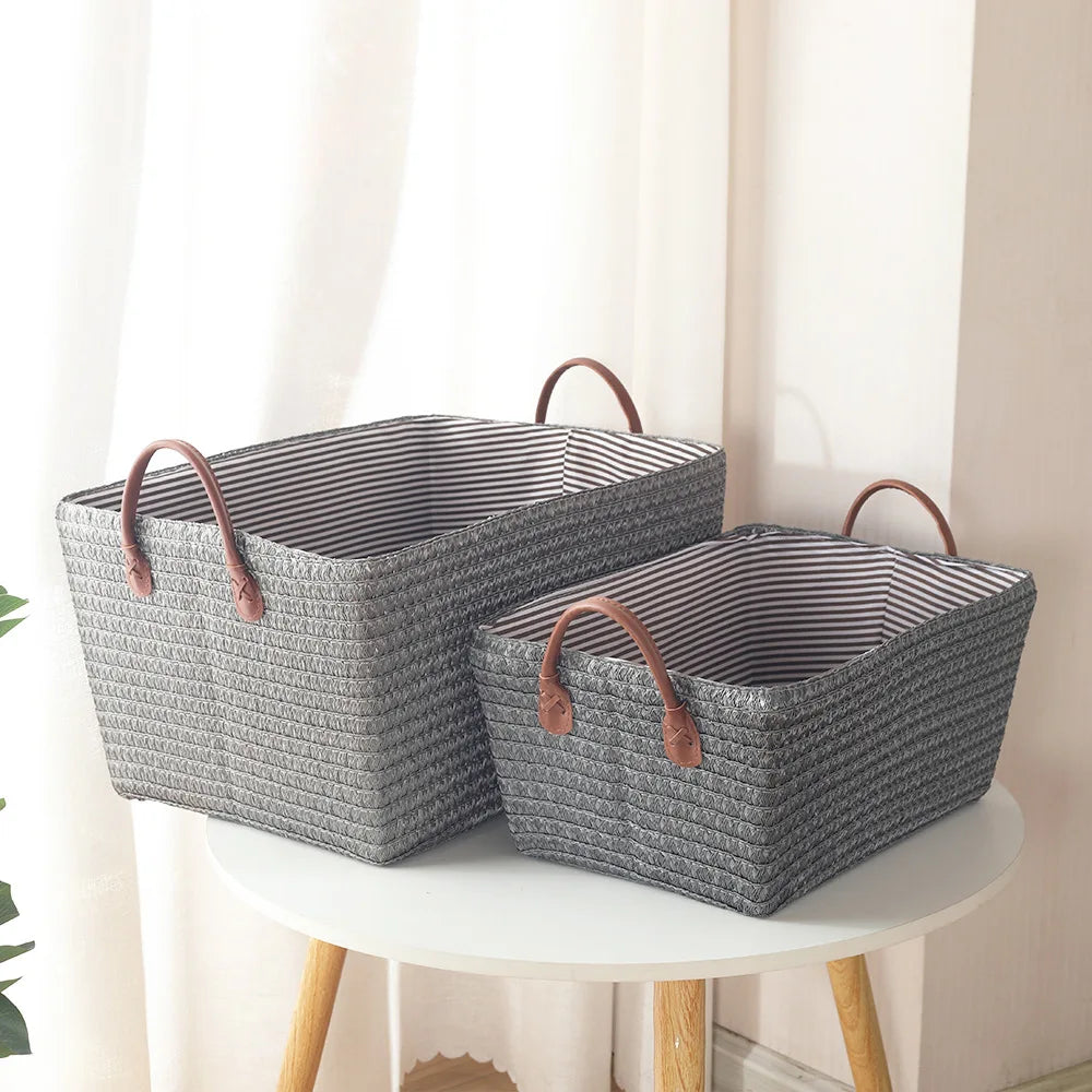 Panier de rangement vêtements style japonais - Gain de Place - Aéraly
