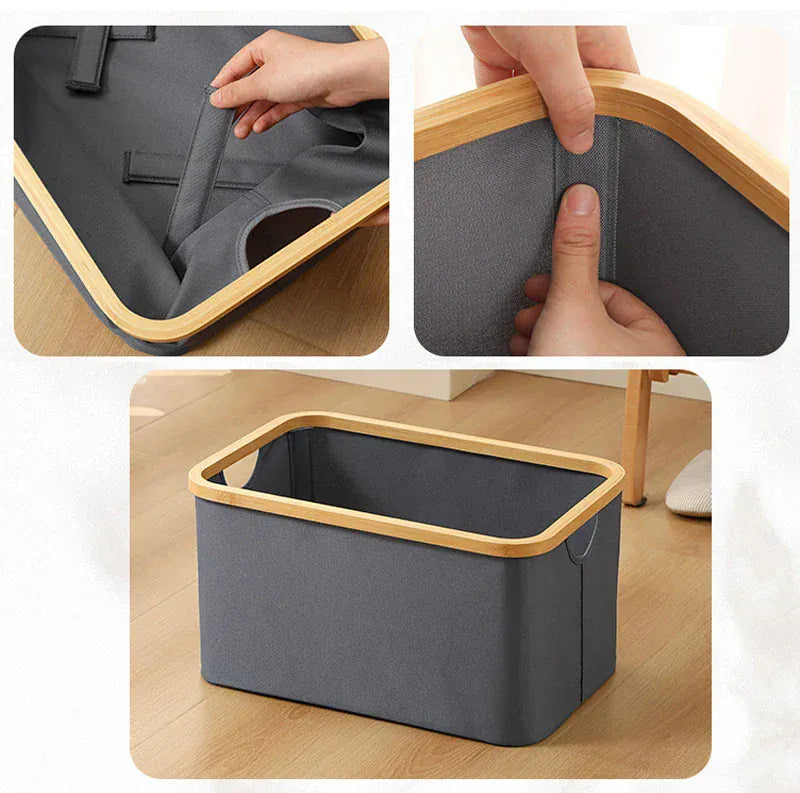 panier linge pliable avec et sans couvercle