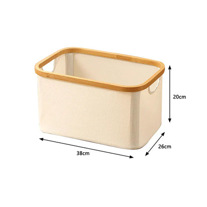 panier linge pliable avec et sans couvercle Beige - M