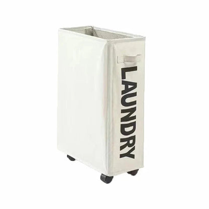 MOD 1/2/3Pcs Dirty Laundry Basket with Wheels Foldable Laundry Basket Household Clothes Organiser Yoga Mat Equipment Storage Basket