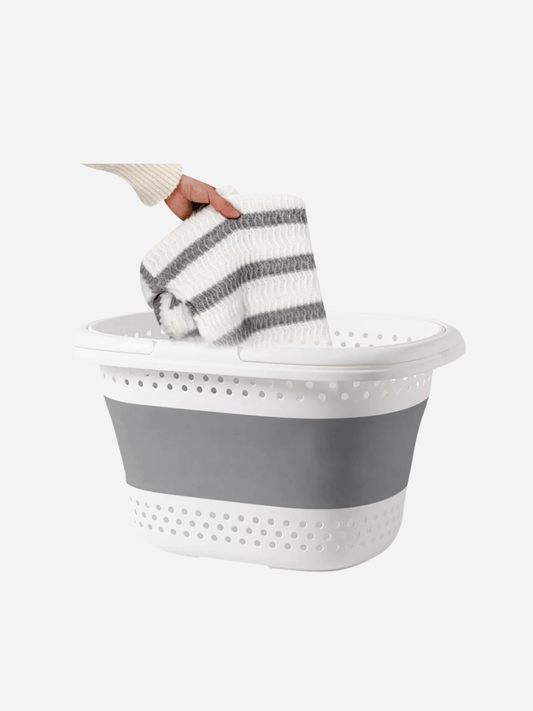 Panier pliable salle bain organiser lessive