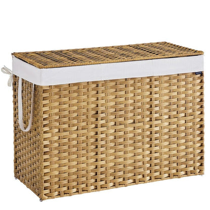 Panier de rangement 200L pour linge sale avec couvercle 200 L