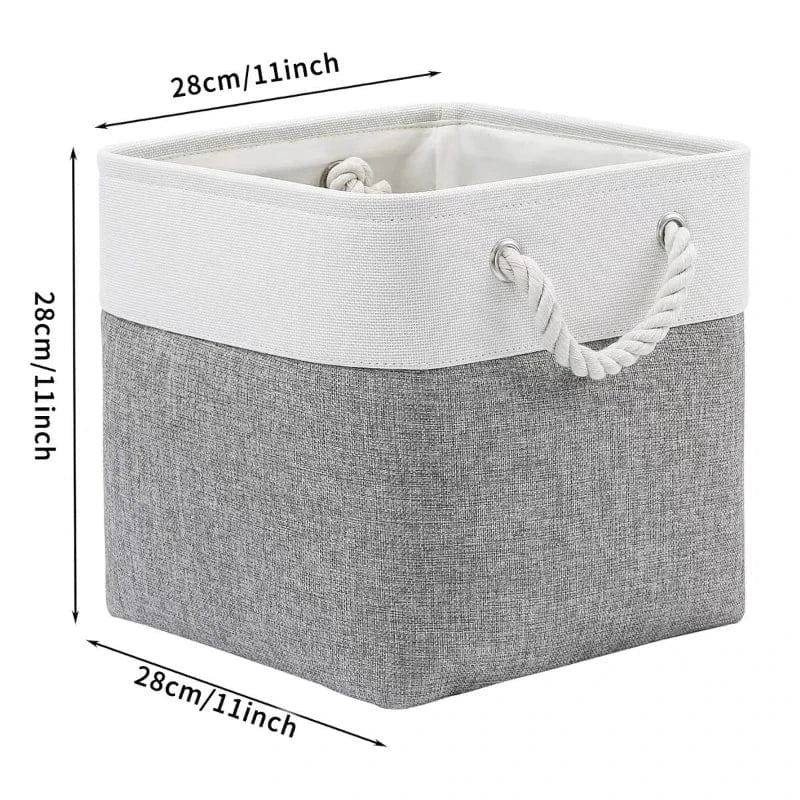 Panier de rangement pliable pour linge maison