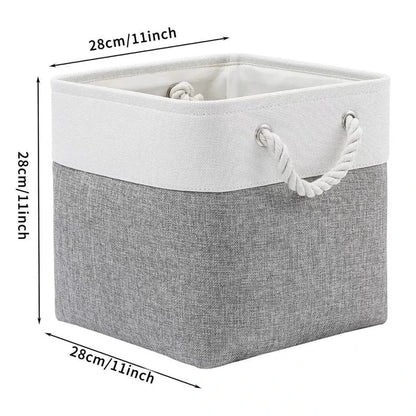 Panier de rangement pliable pour linge maison