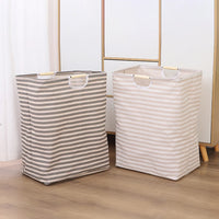 Panier rangement salle bain tissu pliable imperméable - Aéraly
