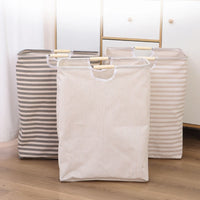 Panier rangement salle bain tissu pliable imperméable - Aéraly