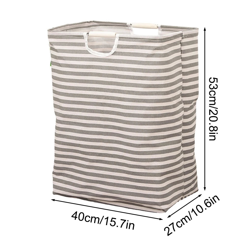 Panier rangement salle bain tissu pliable imperméable - Aéraly