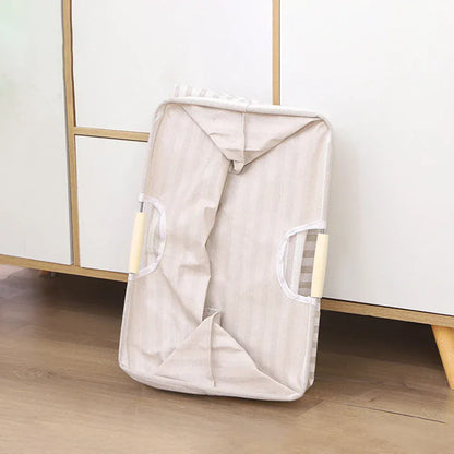 Panier rangement salle bain tissu pliable imperméable