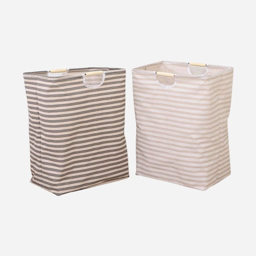 Panier rangement salle bain tissu pliable imperméable - Aéraly