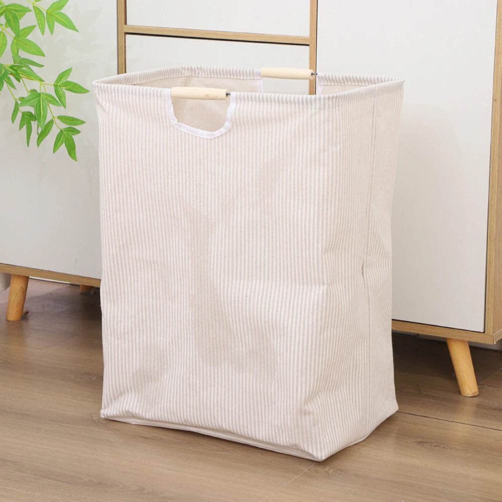 Panier rangement salle bain tissu pliable imperméable - Aéraly