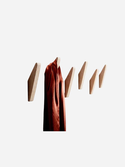 Patère mural bois crochet manteau - Maximisez l'espace avec style