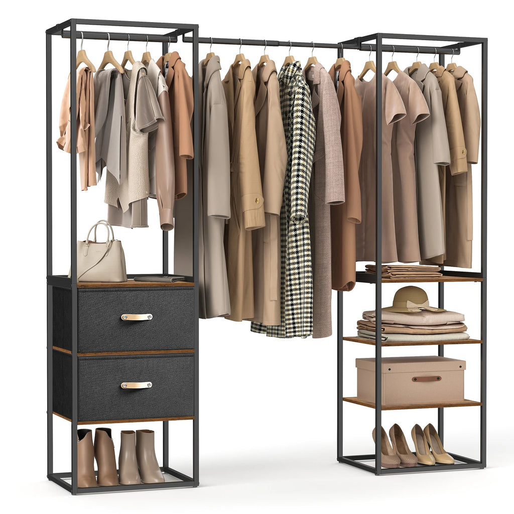 Penderie et portant - Optimisez l'espace de rangement de votre chambre avec l'armoire - Aéraly