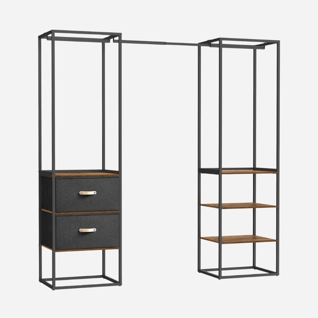 Penderie et portant - Optimisez l'espace de rangement de votre chambre avec l'armoire - Aéraly