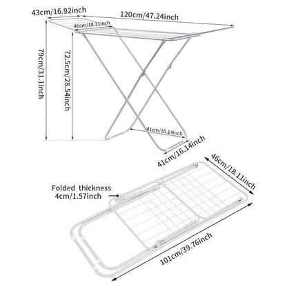 Petit étendoir linge - Optez pour un Séchage Efficace au Quotidien !