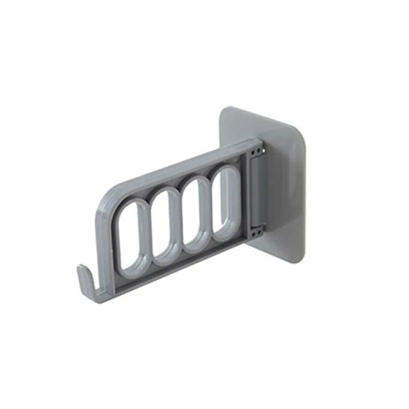 MOD 32 Clips Folding Clothes Dryer Hanger Windproof Socks Underwear Drying Rack Household Children Adults Storage Laundry Rack A Shelf / CHINA