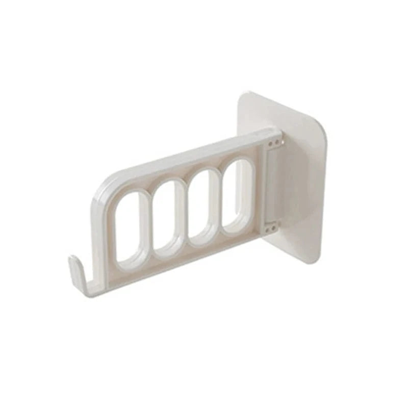 MOD 32 Clips Folding Clothes Dryer Hanger Windproof Socks Underwear Drying Rack Household Children Adults Storage Laundry Rack B Shelf / CHINA