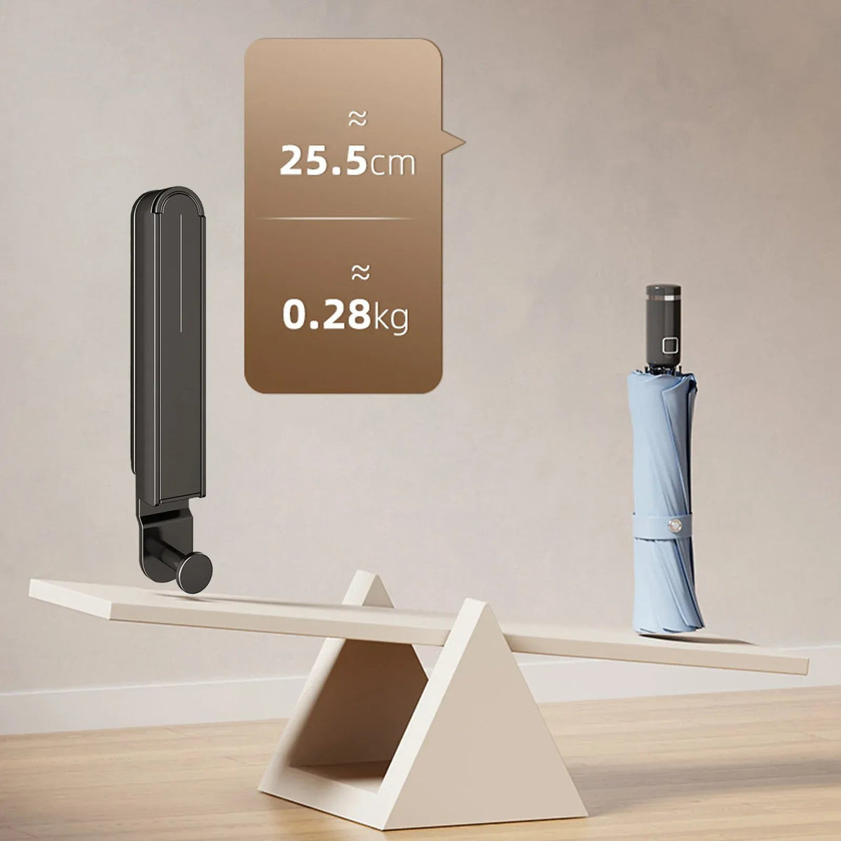 Petit portant vêtement pliable et rétractable - Aeraly