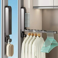Petit portant vêtement pliable et rétractable - Aeraly