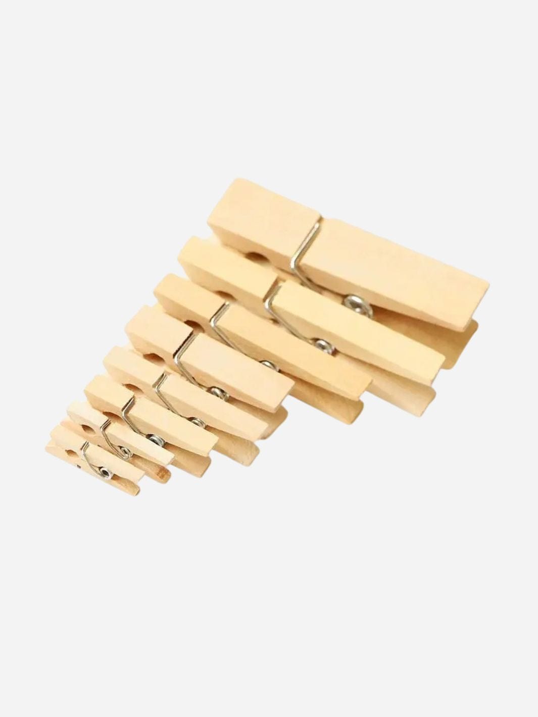 Petite pince à linge en bois naturel